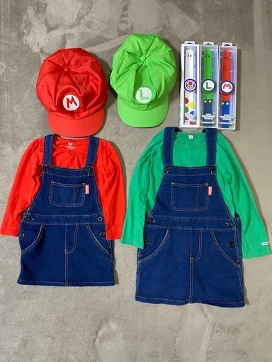 パワーアップバンド　マリオ　ルイージ　コスプレ