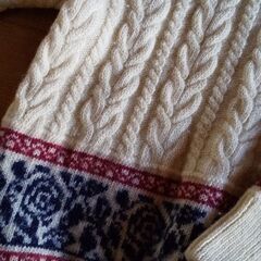 STEFANO DEUX ウール100% レディースセーターの画像