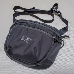 超美品 ARC'TERYX アークテリクス Maka 2 Waistpack マカ 2 ウエストパック マンティス 2 ブラック ウエストポーチ ショルダーバッグの画像
