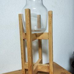 【受渡予定者が決まりました】フラワーベース＋台　