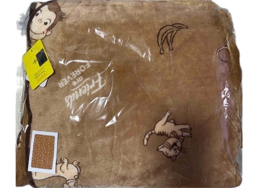 おさるのジョージめちゃでか毛布