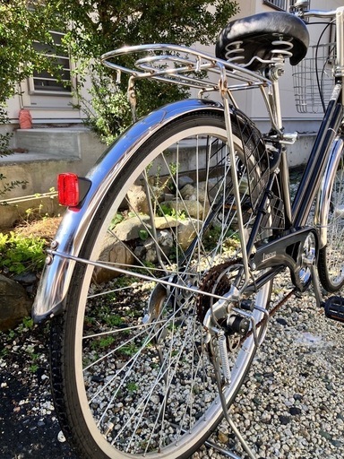 591、シティーサイクル27インチ黒