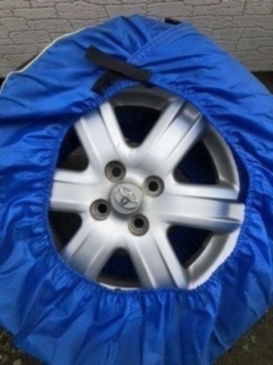 【引取限定】175/65/15 純正アルミとスタッドレスと純正ナット