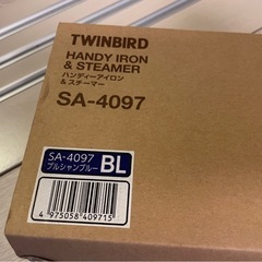ツインバード　ハンディアイロン&スチーマー