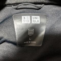 【UNIQLO】ストレッチドライスウェットパーカー　Lサイズの画像