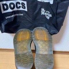 Eu 37(10072) Dr. Martens 黒 ワークブーツの画像