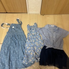 女の子用上着とズボン　サイズ120から140の画像