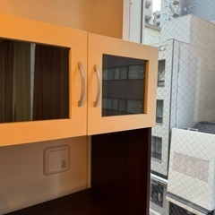 Unico　キッチンボード　食器棚レンジ台にもなりますの画像