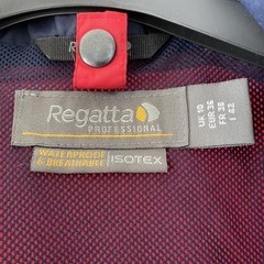 英国　Regatta 防水透湿　防風　テープシールド　フード付きジャケット　美品の画像