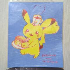 ポケモンセンター　アートポスターシール　ピカチュウ