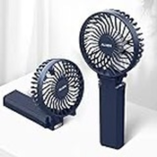 ハンディーファン　携帯扇風機　モバイルバッテリー付き
