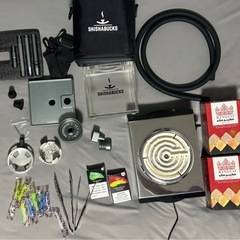 早い者勝ち】SHISHABUCKS シーシャセット 炭・コンロ・フレーバー付き