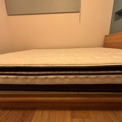 【決まりました】ニトリ　ダブルベッド　マットレスの画像