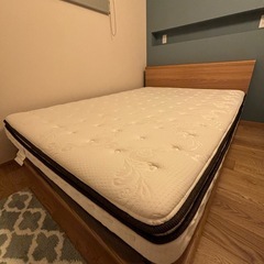 【決まりました】ニトリ　ダブルベッド　マットレス