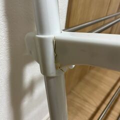 キッチンラック 2段 棚 幅調整可能 の画像