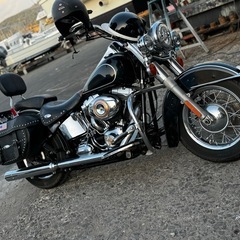 ハーレー　ヘリテイジ2008年モデル　車検満タン　の画像