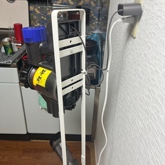 山崎実業 コードレスクリーナースタンド タワー 　の画像