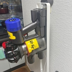 山崎実業 コードレスクリーナースタンド タワー 　の画像