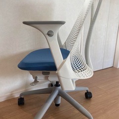美品 定価12万円 高級チェア　ハーマンミラー セイルチェア 前傾チルト有の画像