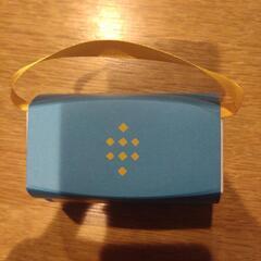 台形ブルー空箱の画像