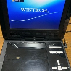 再値下げします‼️作動不十分な取説・箱📦付き❣️7インチ液晶ポータブルDVDの画像