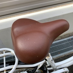 シティサイクル26インチ　ホワイトの画像