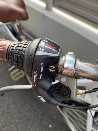 シティサイクル26インチ　ホワイト