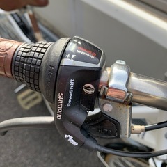 シティサイクル26インチ　ホワイトの画像