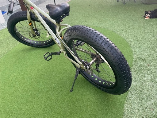 TRINXファットバイク26×4.0インチ　極太タイヤ　9段変速