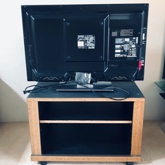 最終価格！パナソニック液晶テレビ TH-L32x33-K 2011年製 テレビ台付 中古美品の画像