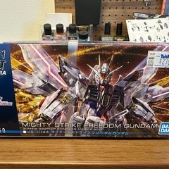 ガンプラ　HGマイティーストライクフリーダムの画像