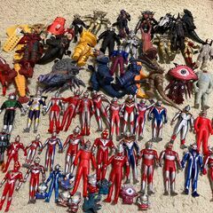 ウルトラマンソフビほか
