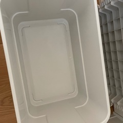 お取引中です。収納ケース　頑丈ボックス　おまけつきの画像