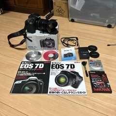 Canon 7D 18-200純正レンズセット