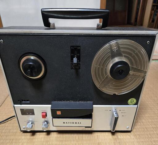 (ジャンク品)　ナショナル　オープンリールテープレコーダー　RQ-706