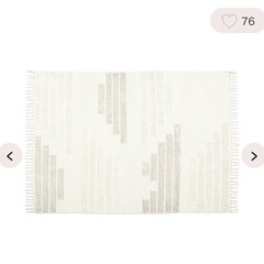 franc franc.(フランフラン) コットンカーペット　美品！ 