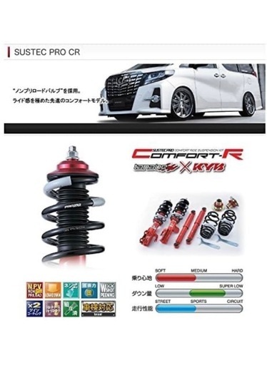 タナベ　TANABE トヨタ プリウスアルファ ZVW41W SUSTEC PRO CR 車高調キット CRZVW41WK