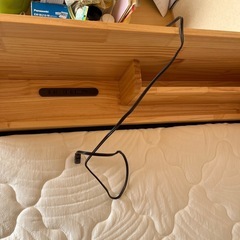 アイリスオーヤマ組み立て済みシングルベットの画像