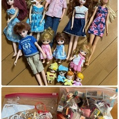 りかちゃんまとめ売り(バービーもあります。)8000円から6400円値下げしました。の画像
