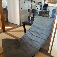 ニトリ 首リクライニング回転座椅子(Nクレシエ DGY) 美品 座椅子の画像