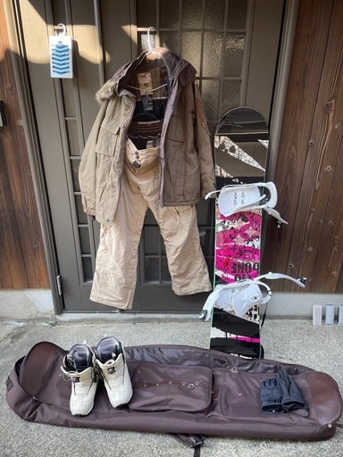 レディース　スノボセット　値下げ！