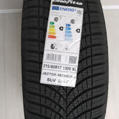 オールシーズンタイヤ　215/60R17 100V XL グッド...