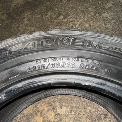履き始め等に◆スタッドレス◆215/60R16◆履きつぶしタイヤ◆
の画像