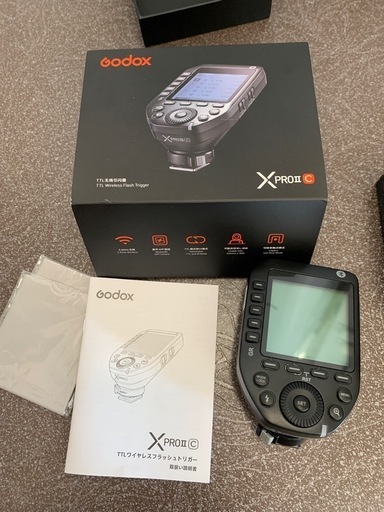 新品15000円未使用品　Godox XProII-C ワイヤレスフラッシュトリガー キヤノンカメラ用 1/8000s HSS TTL