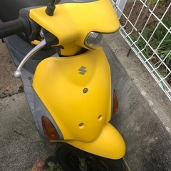【ジャンク】原付　
スズキ　レッツ4  の画像