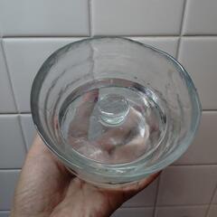 【差し上げます】ガラス製　浅漬け鉢