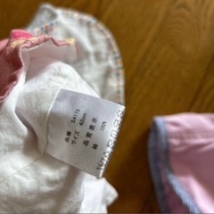 ベビー帽子 3点セットの画像