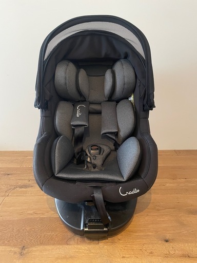 クレイドル・オーカクルターンプライムⅡ isofix  チャイルドシート　日よけ