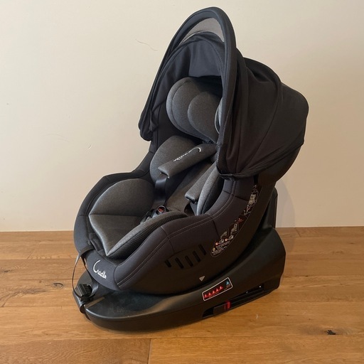 クレイドル・オーカクルターンプライムⅡ isofix  チャイルドシート　日よけ