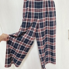 Right on  チェックパンツの画像